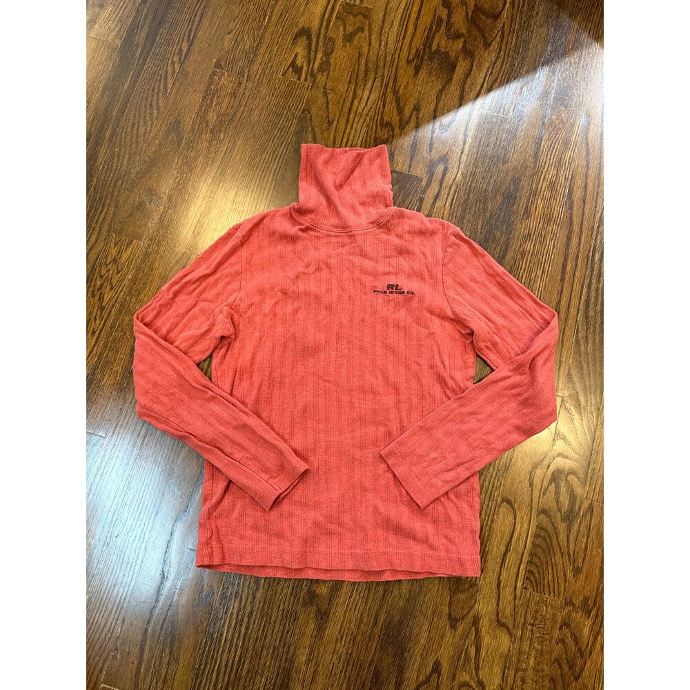 Polo Jeans Co. Ralph Lauren, Turtleneck T Shirt, Women's M, GUC
